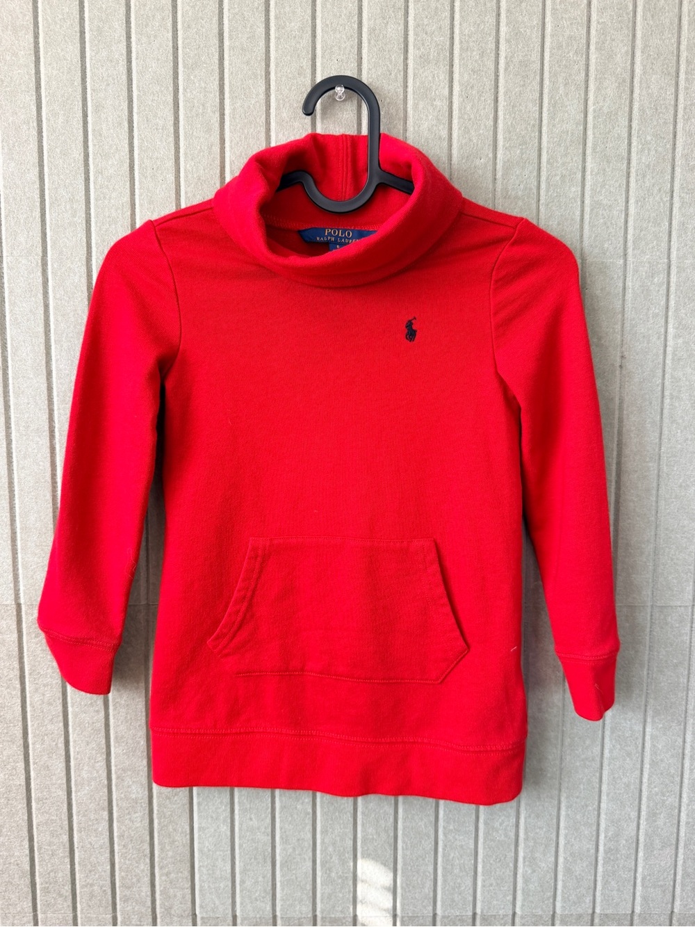 Vintage Polo by Ralph Lauren Kids Red Turtleneck Sweatshirt